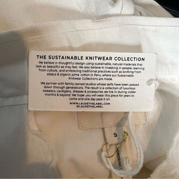 Laude The Label Ivory Alfred Pant Trouser - Picture 5 of 8